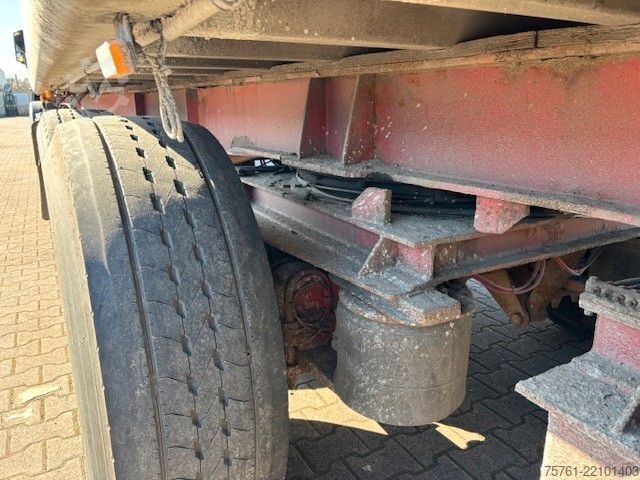 Tipper semitrailer  Reiling  Kran Epsilon 130L07