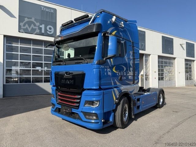 Standard tractor unit MAN TGX 18.640 4x2 LL SA mit 2 Leiter Kipphydraulik