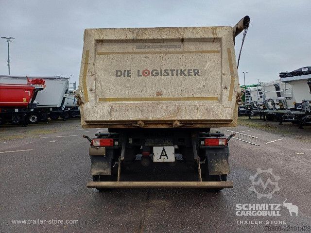 Kipper Auflieger Meiller Kipper Stahlrundmulde 26m³