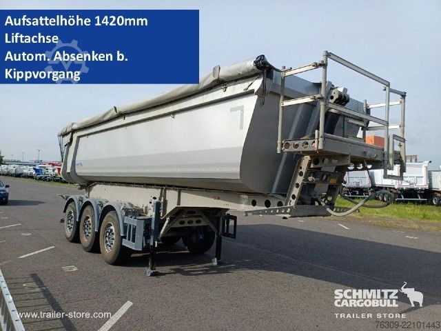 Kipper Auflieger Schmitz Cargobull Kipper Stahlrundmulde 24m³