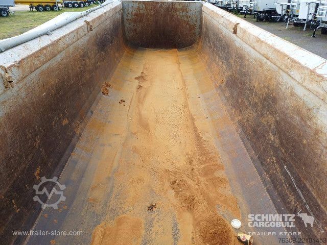 Kipper Auflieger Schmitz Cargobull Kipper Stahlrundmulde 24m³