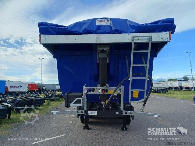 Kipper Auflieger Schmitz Cargobull Kipper Stahlrundmulde 24m³