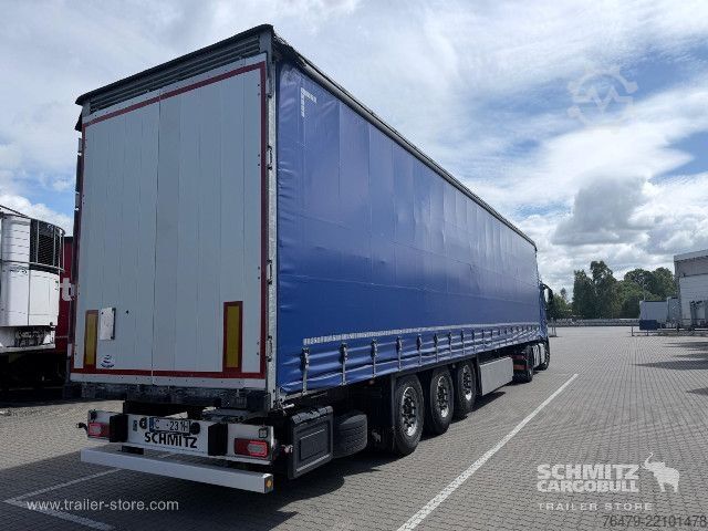 Auflieger mit Pritsche & Plane Schmitz Cargobull Curtainsider Standard