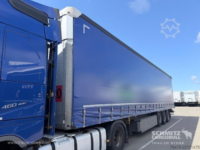 Auflieger mit Pritsche & Plane Schmitz Cargobull Curtainsider Standard