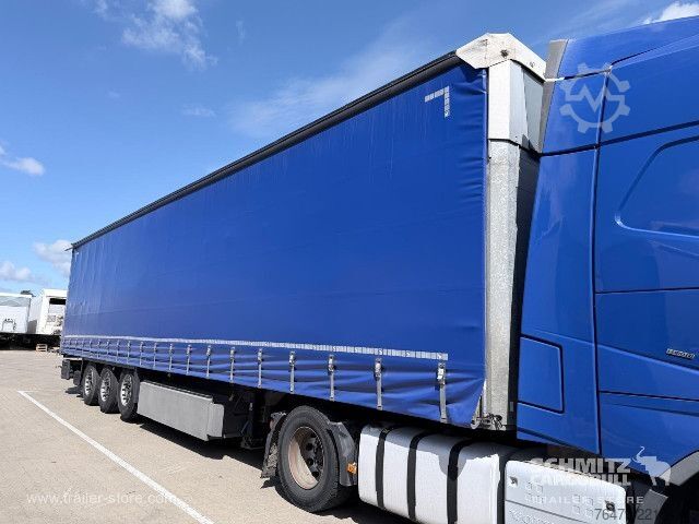 Auflieger mit Pritsche & Plane Schmitz Cargobull Curtainsider Standard