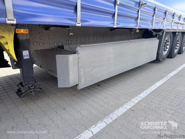 Auflieger mit Pritsche & Plane Schmitz Cargobull Curtainsider Standard