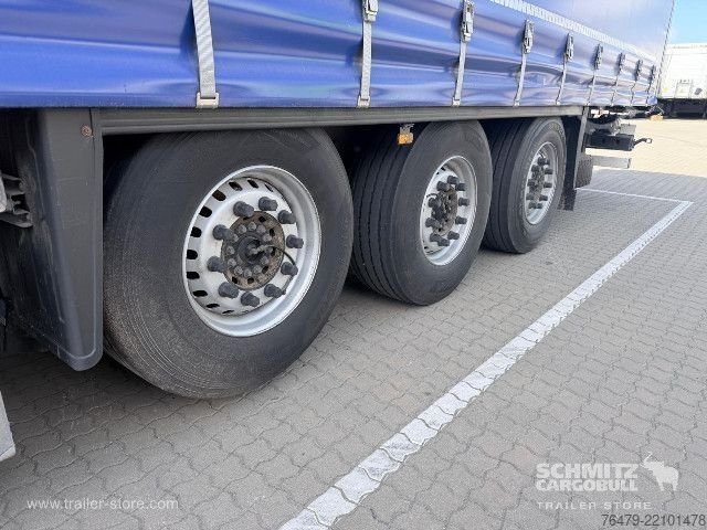 Auflieger mit Pritsche & Plane Schmitz Cargobull Curtainsider Standard