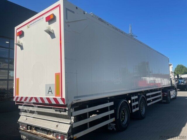 Garbage truck DAF 85.460 + Kraker Waalking Floor/Kran