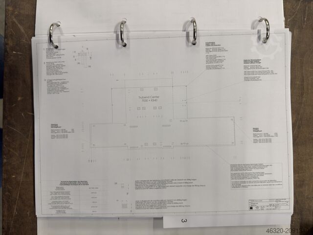 Automatic swing bending machine - 4 mm TRUMPF TruBend Center 7030