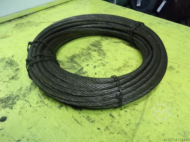 Kranseil Ø 9 mm 42,9 m Stahl Drallarm