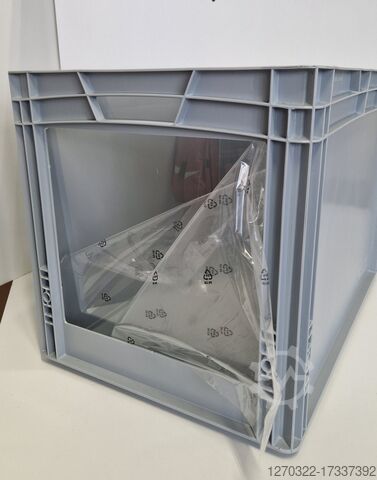 Stacking box AUR, TBA plast KTL, BOX, EG6442, EB6442, EB4327, SLK 43