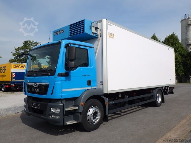 Refrigerated truck MAN TGM 18.290 BL TK-Koffer 7,7m/Doppelst./LBW 2,5to