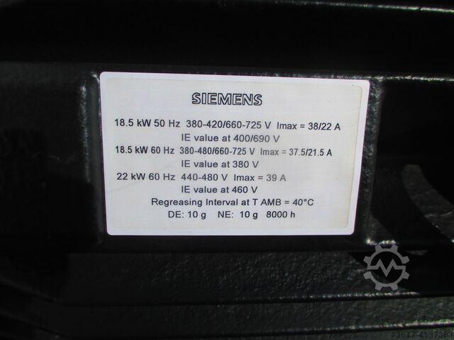 Electric motor Siemens IE3