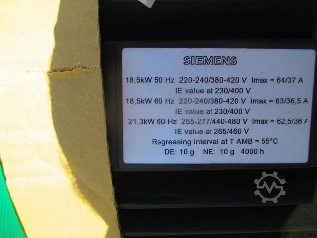 Electric motor Siemens IE3