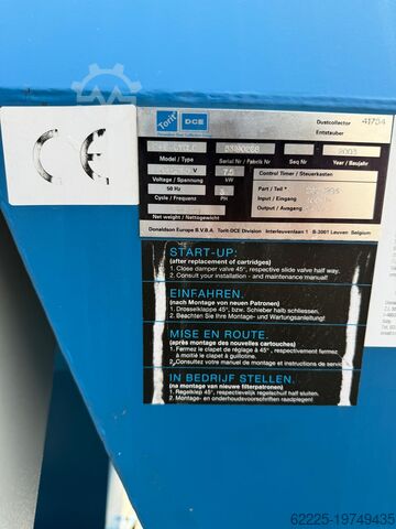 Donaldson welding fume extractor Donaldson Torit DF+6-CYCLO