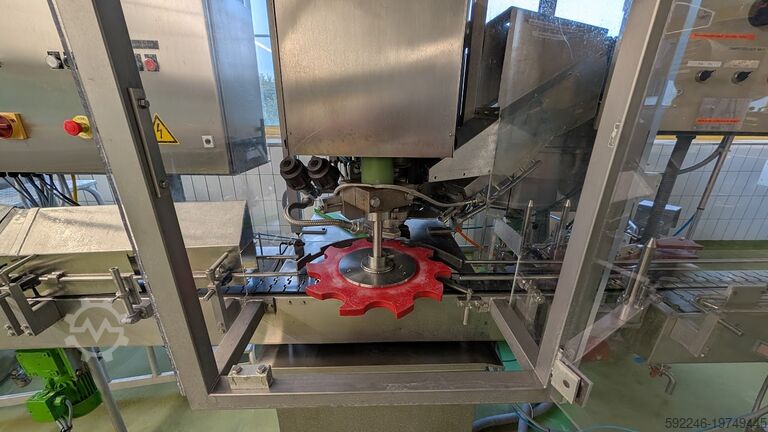 Abfüllanlage und Deckelverschliesser Kugler K 54 R mit K 708