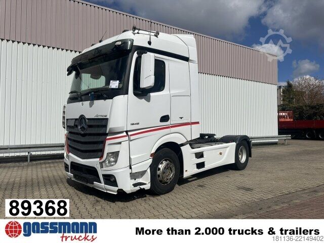 Standard tractor unit Mercedes-Benz Actros 1845 LS 4x2, StreamSpace, Kipphydraulik