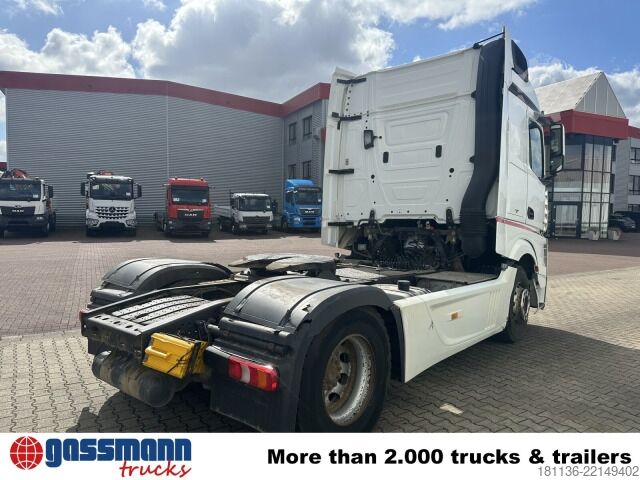 Standard tractor unit Mercedes-Benz Actros 1845 LS 4x2, StreamSpace, Kipphydraulik