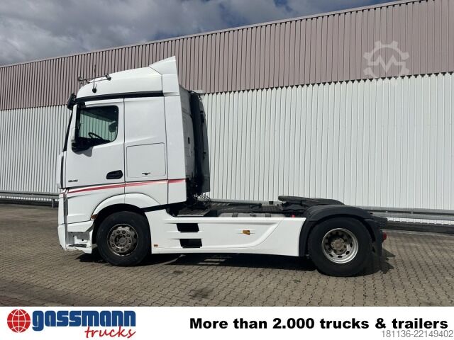 Standard tractor unit Mercedes-Benz Actros 1845 LS 4x2, StreamSpace, Kipphydraulik