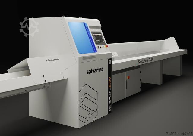Innovative optimizing cross-cutting saw SALVAMAC NEW SALVAPUSH 2000