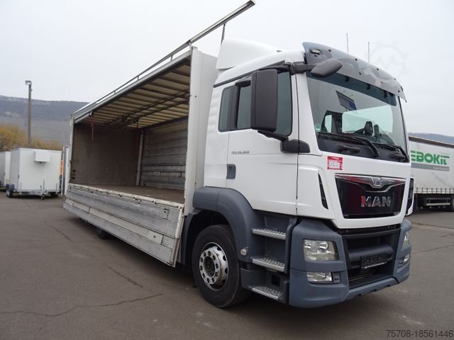 Beverage truck MAN 26.360 TGS*Schwenkwand*20 Pal*Lift/Lenk*2 to LBW