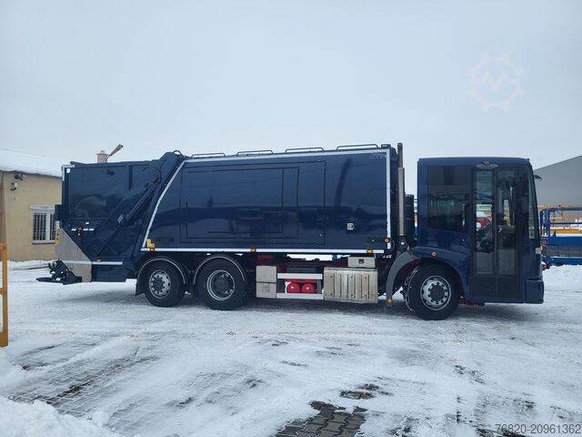 Garbage truck Mercedes-Benz Econic 2630 6x2 dwukomorowa, two chamber