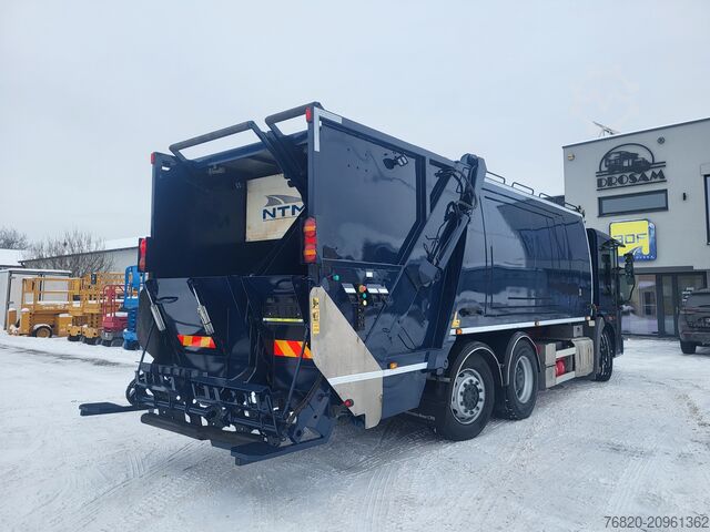 Garbage truck Mercedes-Benz Econic 2630 6x2 dwukomorowa, two chamber