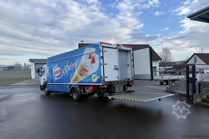 Refrigerated truck Mercedes-Benz Atego 1021 4x2 Kühlkoffer+HB / Swiss-Vehicle