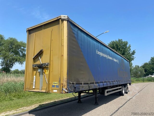 Curtain sided LAG Kooiaap / Steering axle / Lift-Axle