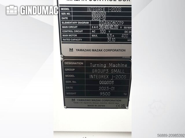 Mazak INTEGREX j-200S Mazak INTEGREX j-200S