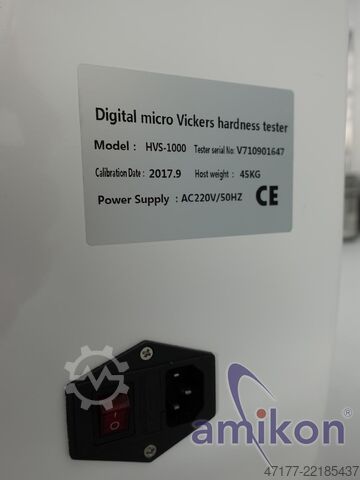 Digital Micro Vickers Hardness Tester  HVS-1000