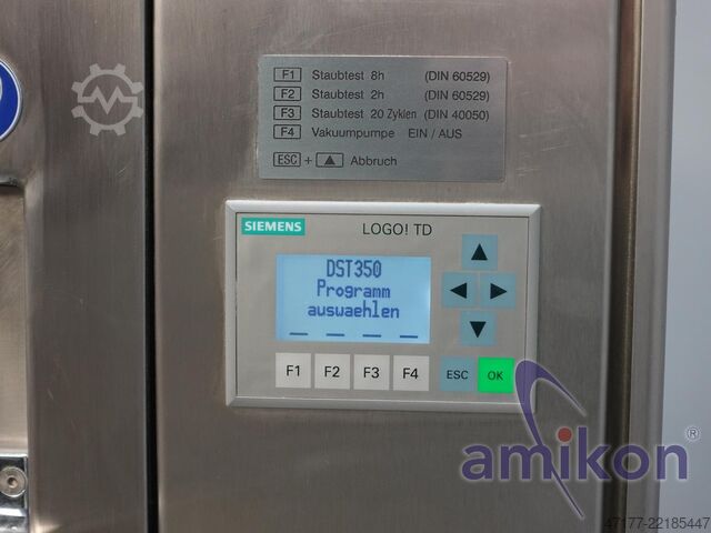 Dust test chamber dust chamber Testzentrum Baden Primus Engineering DST350