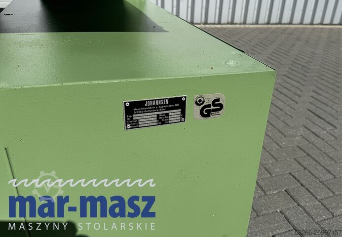 Long-belt sander Johannsen T86/PNEUMA