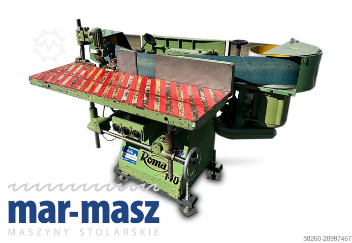 Angle belt edge grinder ROMA 140 