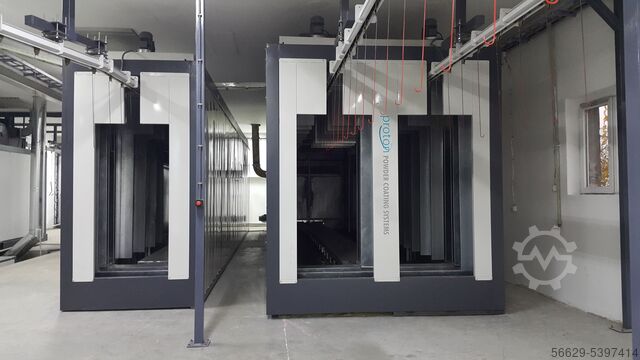⭐3-filter powder coating booth for professionals Proton MATBOOTH.FT.3-L