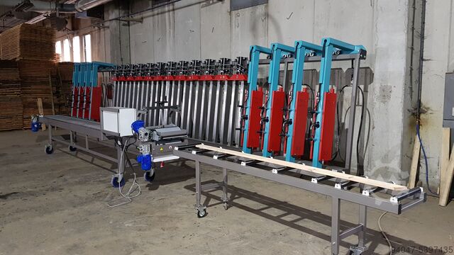 Presses for edge profile glueing wood stroj&les cerknica slv 6000 x 1200 x160