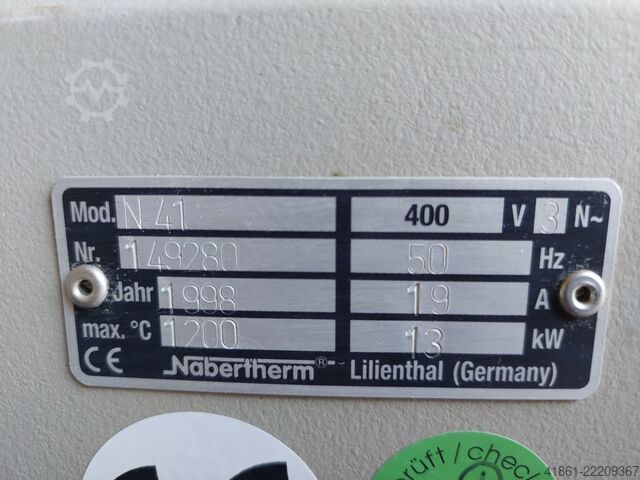 Härteofen NABERTHERM N 41