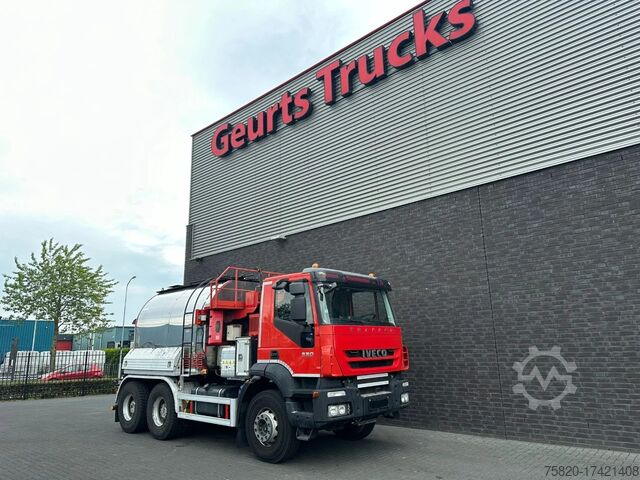 Asphalt sprayer Iveco Trakker 330 6X4 LINNHOFF& HENNE AWÖL 600 6M3 AS...
