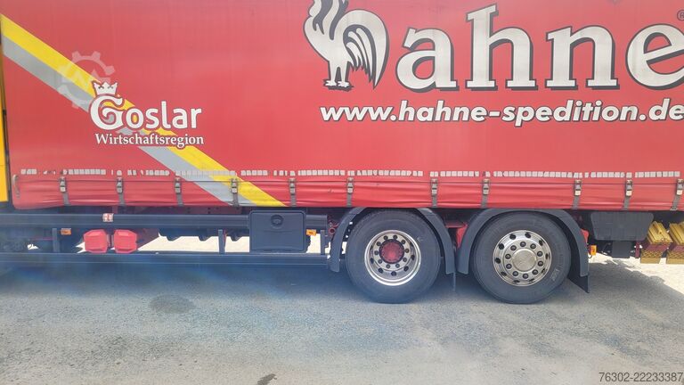 LKW mit Pritsche & Plane SCANIA R 450 Topline 6x2 Lift&Lenkachse LBW Alu