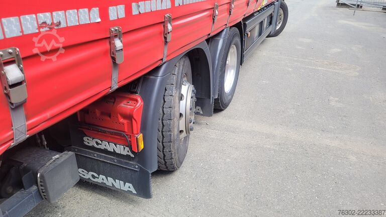 LKW mit Pritsche & Plane SCANIA R 450 Topline 6x2 Lift&Lenkachse LBW Alu