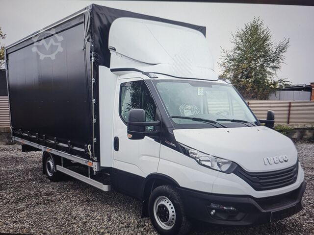 Transporter with flatbed & tarpaulin Iveco Daily 35 Pritsche-Plane 10Pal