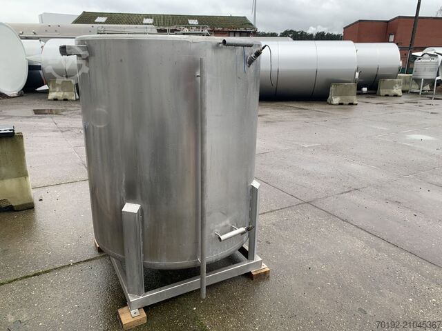 1750 liter tank made of V2A stainless steel  S16511