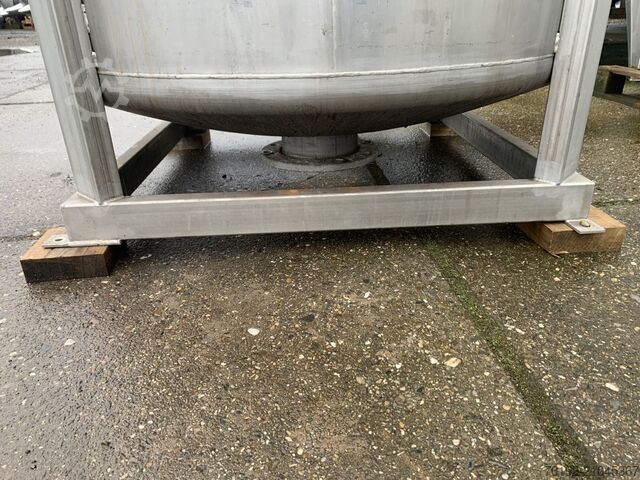 1750 liter tank made of V2A stainless steel  S16511