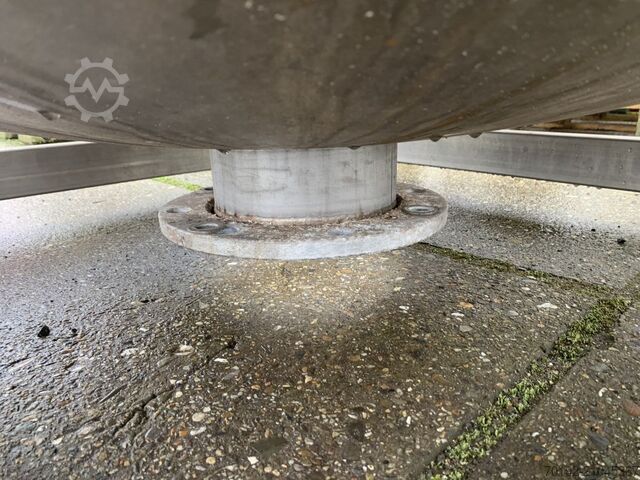 1750 liter tank made of V2A stainless steel  S16511