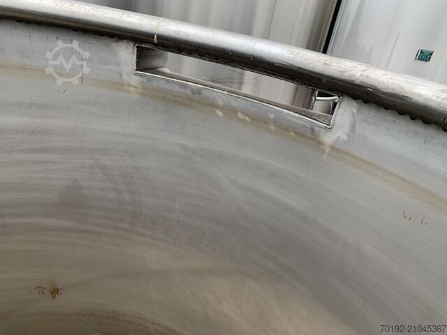 1750 liter tank made of V2A stainless steel  S16511