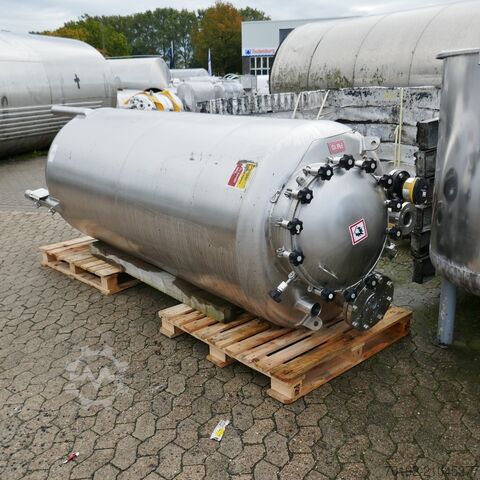 2500 liter V4A stainless steel pressure vessel with propeller  9716
