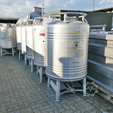 1000 liter IBC container made of V4A  9707