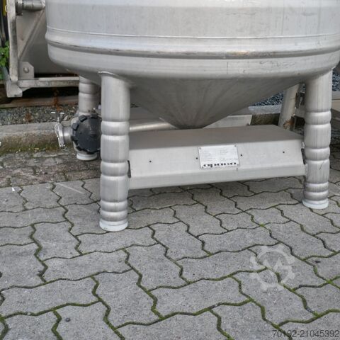 1000 liter IBC container made of V4A  9707