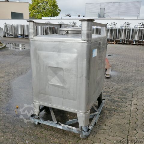 1050 Liter Container aus V2A Thyssen Umformtechnik (UCON) 9706