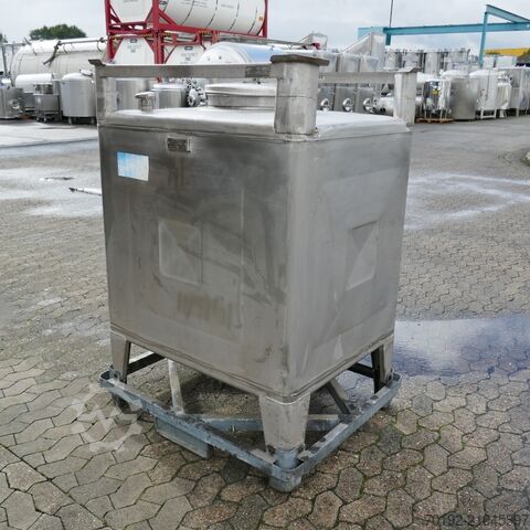 1050 Liter Container aus V2A Thyssen Umformtechnik (UCON) 9706